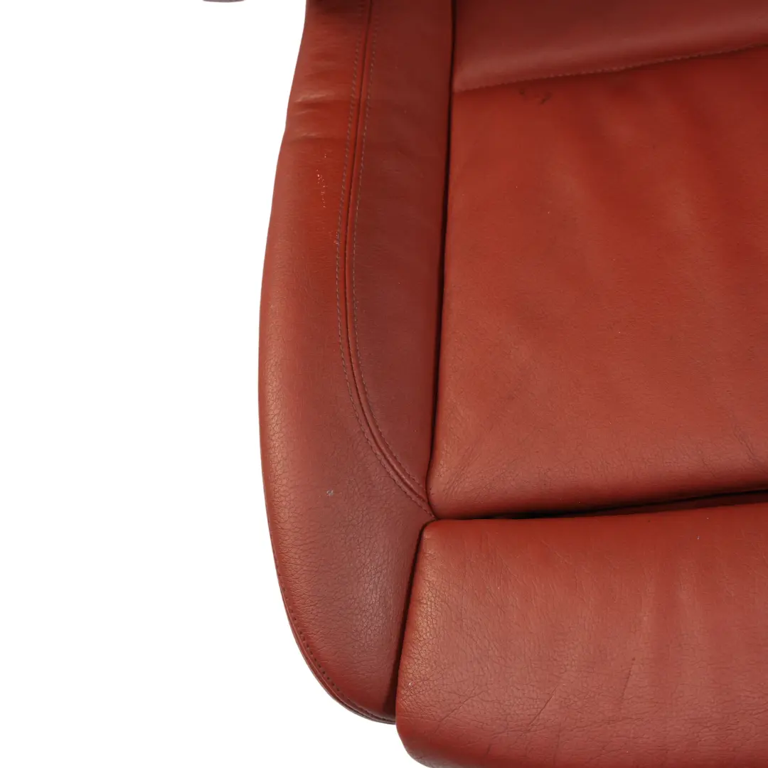 BMW E88 Convertible Heated M Sport Front Left N/S Seat Side Red Boston Leather - SKU 7257495-1 - Part number 7257495