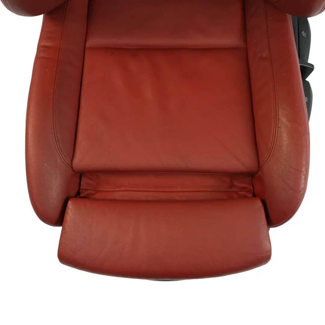 BMW E88 Convertible Chauffé M Sport Siège Avant Gauche Côté Cuir Rouge Boston - SKU 7257495-1 - Numéro de pièce 7257495