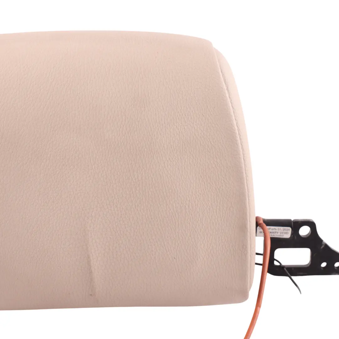 Leather Headrest Front Left N/S Oyster to BMW 3 E93 with Part number 7259205 BMW 3 E93 Leather Headrest Front Left N/S Oyster - SKU 7259205 - Part number 7259205
