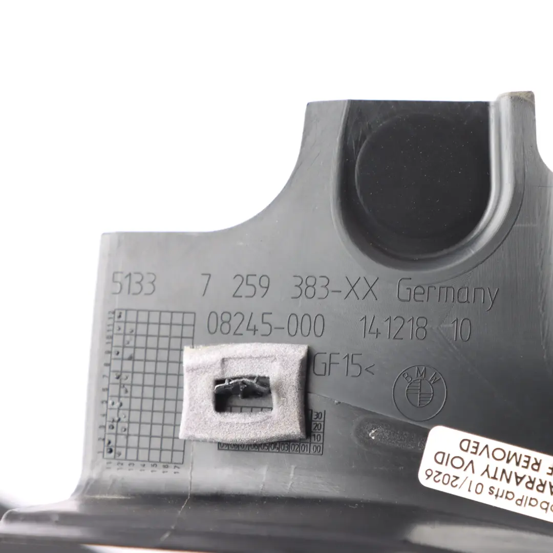 Front Door Window Frame Seal Gasket Trim Left N/S to BMW F30 F31 F80 M3 with Part number 7259383 BMW F30 F31 F80 M3 Front Door Window Frame Seal Gasket Trim Left N/S - SKU 7259383-2 - Part number 7259383