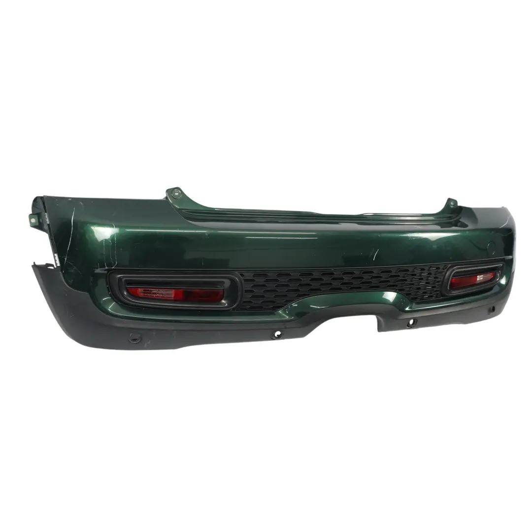 Stossfänger Hinten PDC British Racing Green Gruen II - B22 für Mini Cooper S R56 LCI mit Teilenummer 7264358 Mini Cooper S R56 LCI Stossfänger Hinten PDC British Racing Green Gruen II - B22 - SKU 7264358-BRGII - Teilenummer 7264358