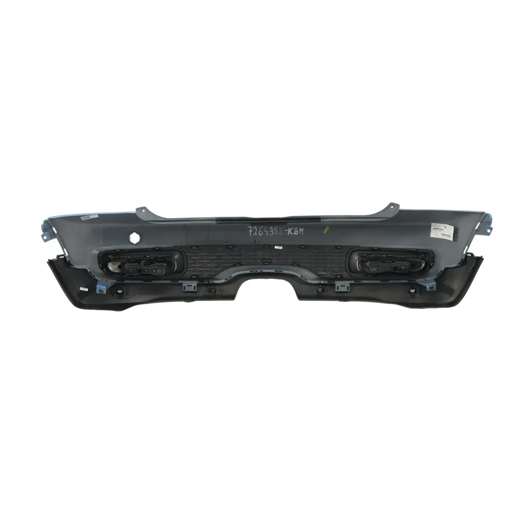  Paraurti posteriore Mini R56 R57 LCI Cooper S PDC Pannello Kite Blue - B48 - SKU 7264358-KBM - Numero di parte 7264358