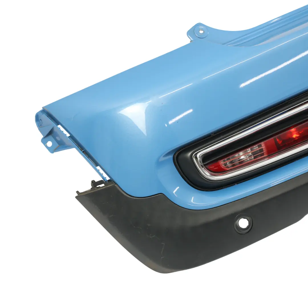 Bumper Cooper S PDC Trim Panel Kite Blue Metallic - B48 to Mini R56 R57 LCI Rear with Part number 7264358 Mini R56 R57 LCI Rear Bumper Cooper S PDC Trim Panel Kite Blue Metallic - B48 - SKU 7264358-KBM - Part number 7264358