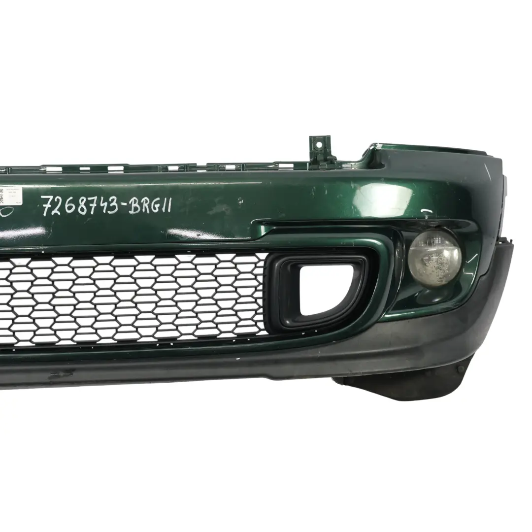 Paraurti Anteriore Cooper S British Racing Green II - B22 per Mini R55 R56 con numero di parte 7268743 Mini R55 R56 Paraurti Anteriore Cooper S British Racing Green II - B22 - SKU 7268743-BRGII - Numero di parte 7268743