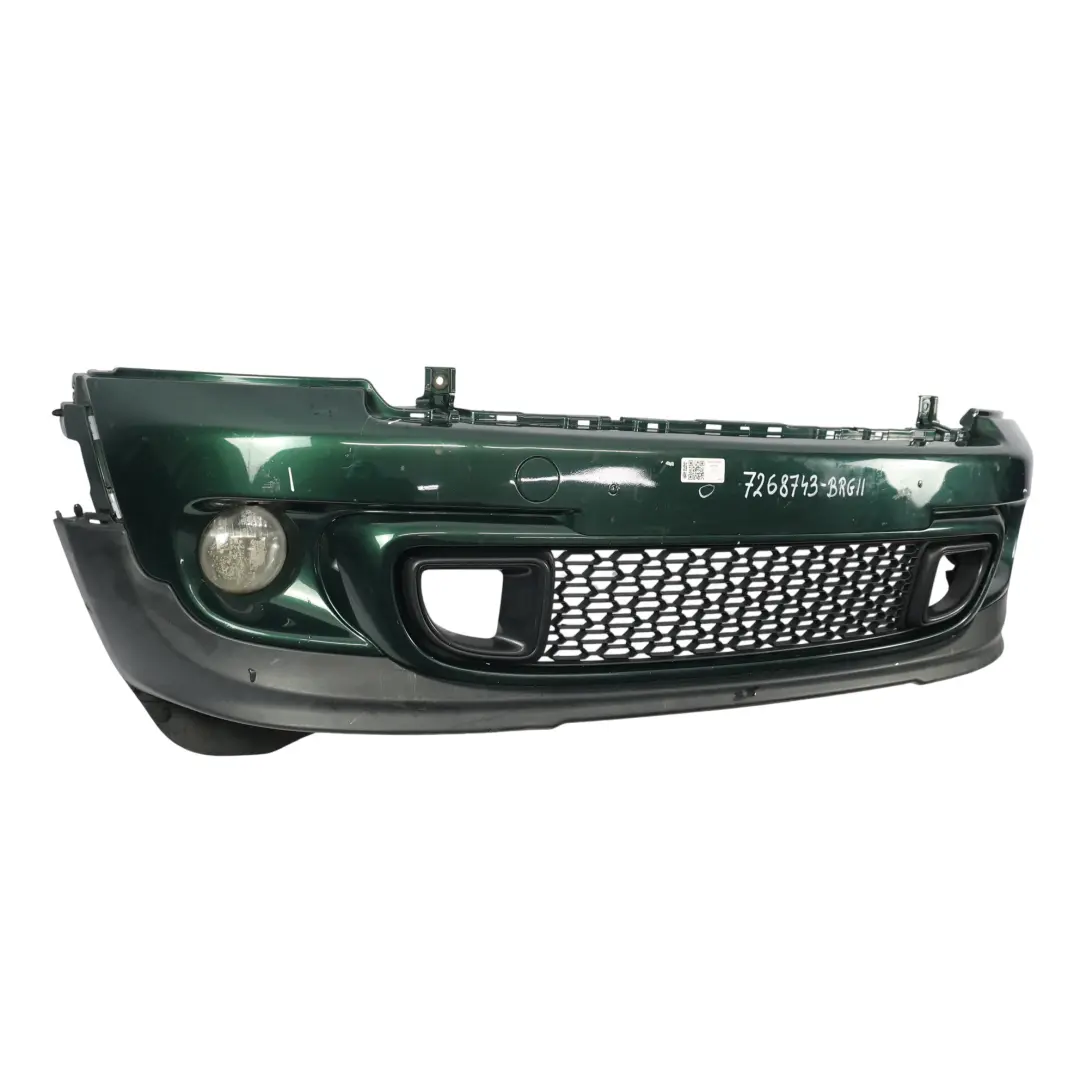 Mini R55 R56 Paragolpes Delantero Cooper S Panel British Racing Green II - B22 - SKU 7268743-BRGII - Número de pieza 7268743