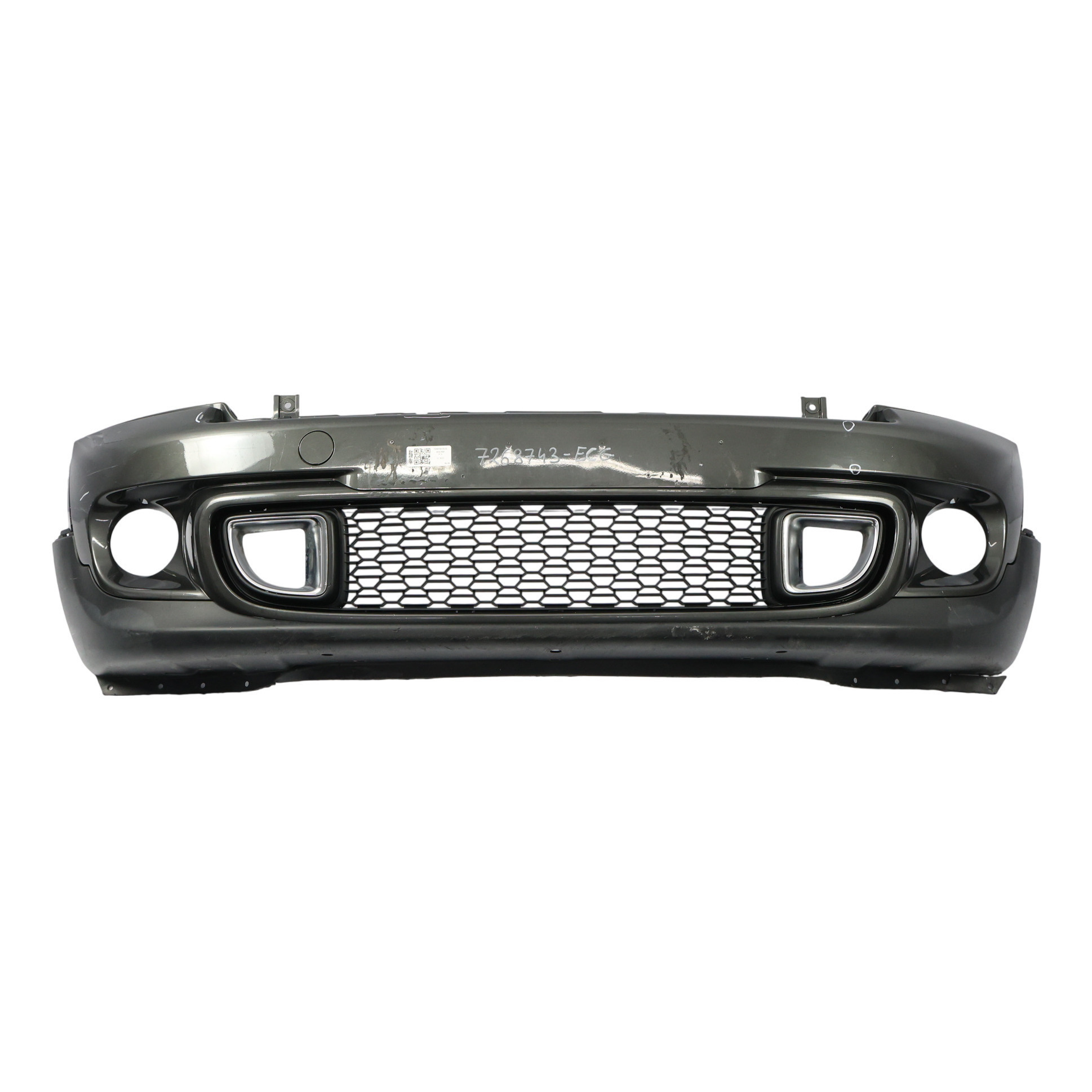 Mini R56 LCI R57 Front Bumper Cooper S Trim Panel Eclipse Grey Metallic ...
