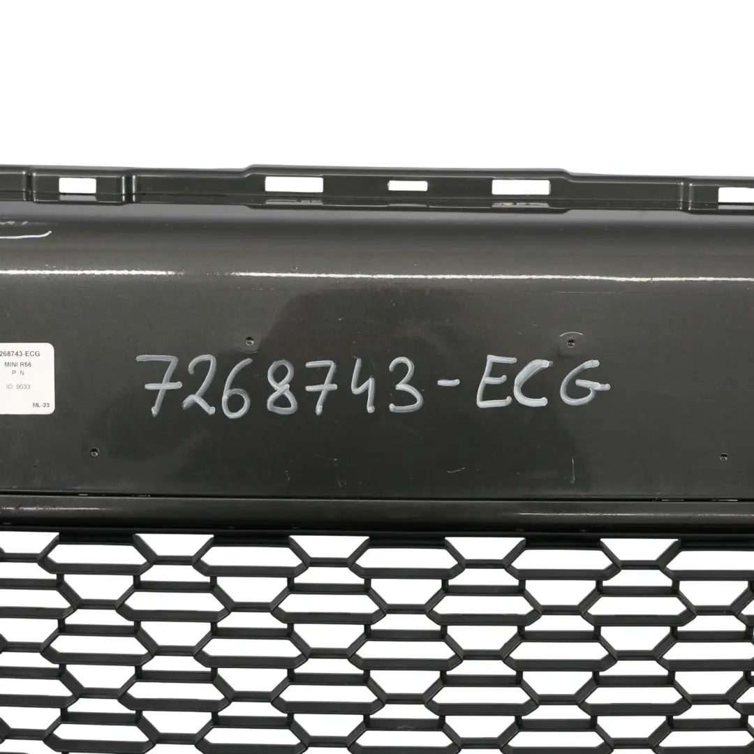 Mini R56 LCI R57 Frontstoßstange Cooper S Eclipse Grey Grau Metallic - B24 - SKU 7268743-ECG - Teilenummer 7268743