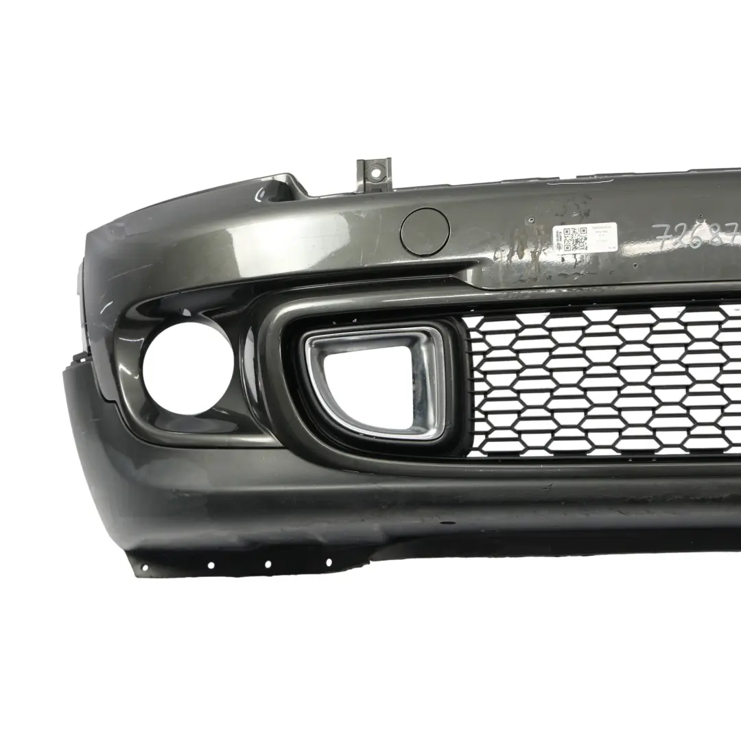 Mini R56 LCI R57 Frontstoßstange Cooper S Eclipse Grey Grau Metallic - B24 - SKU 7268743-ECG - Teilenummer 7268743