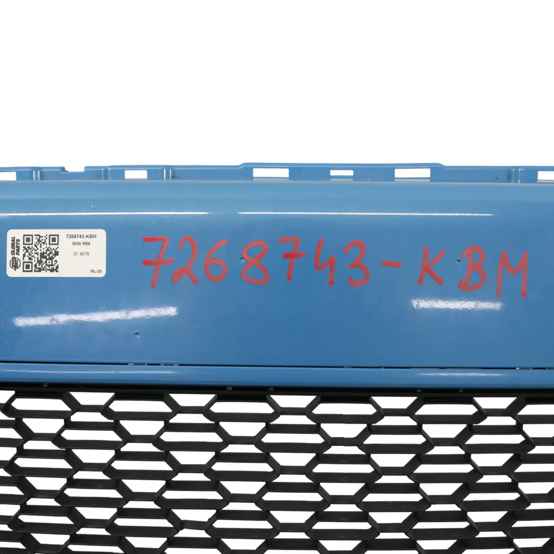 Mini R55 R56 R57 LCI Cooper S SD Pare-Chocs Avant Kite Blue Metallic - B48 - SKU 7268743-KBM - Numéro de pièce 7268743