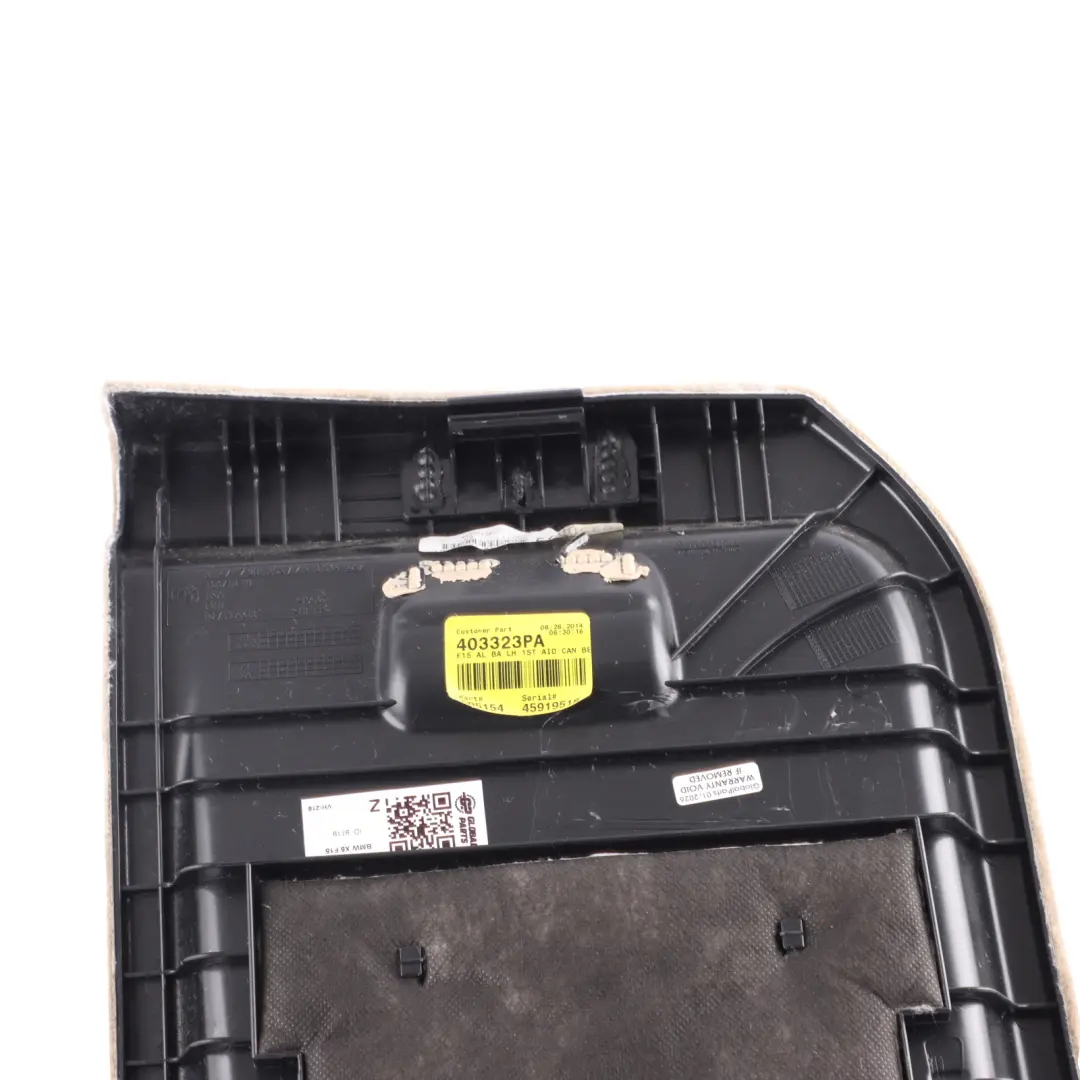 BMW X5 F15 Portabagagli Portaoggetti Sinistra Coperchio Pannello - SKU 7284305 - Numero di parte 7284305