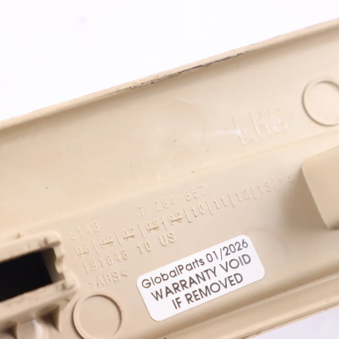 Interior Inner Step Trim Panel Front Left N/S to BMW X5 F15 with Part number 7284557 BMW X5 F15 Interior Inner Step Trim Panel Front Left N/S - SKU 7284557 - Part number 7284557