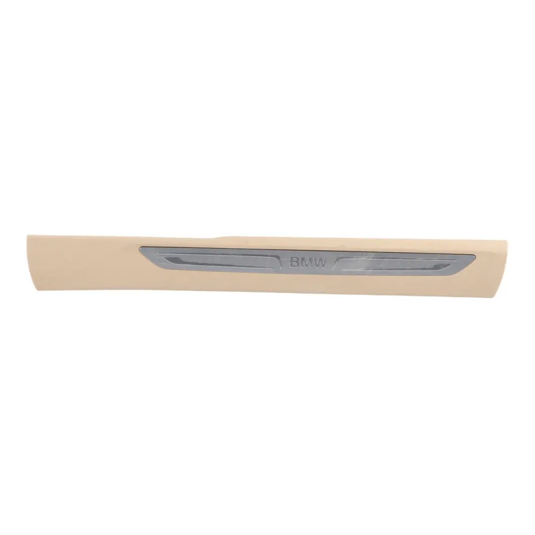 BMW F15 F16 Front Door Entrance Cover Strip Trim Right O/S Beige 7284558 - SKU 7342572 - Part number 7342572