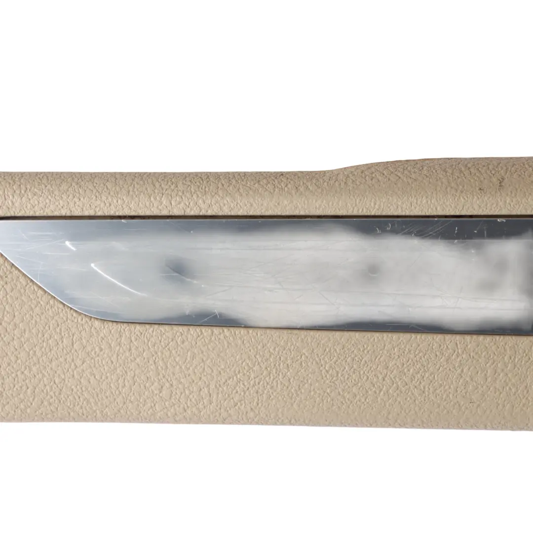 BMW F15 F16 Front Door Entrance Cover Strip Trim Right O/S Beige 7284558 - SKU 7342572 - Part number 7342572