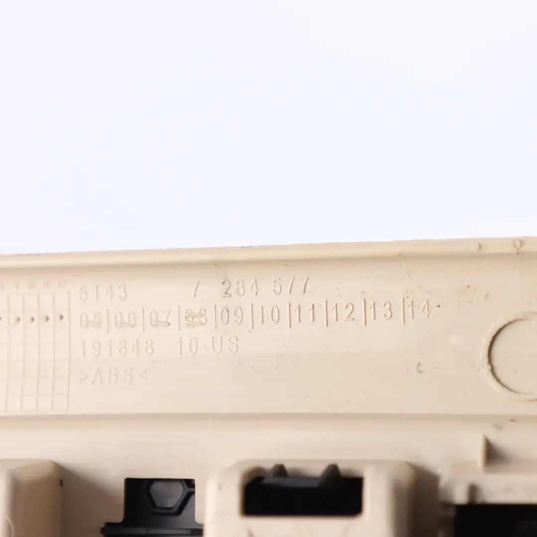 BMW F15 Rear Door Entrance Cover Strip Trim Left N/S Begie 7284577 - SKU 7342567 - Part number 7342567