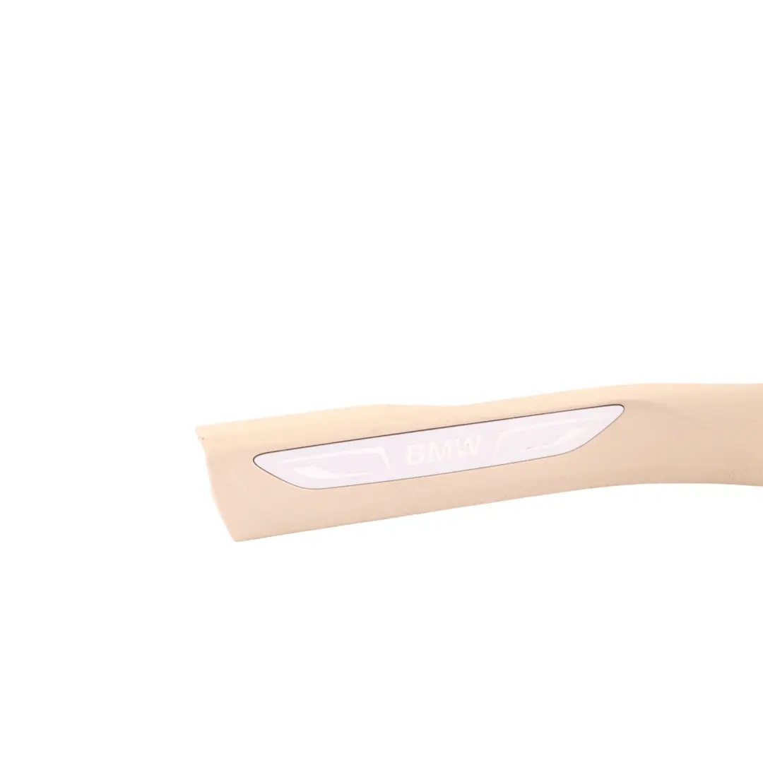 Door Entrance Cover Strip Trim Left N/S Begie 7284577 to BMW F15 Rear with Part number 7342567 BMW F15 Rear Door Entrance Cover Strip Trim Left N/S Begie 7284577 - SKU 7342567 - Part number 7342567