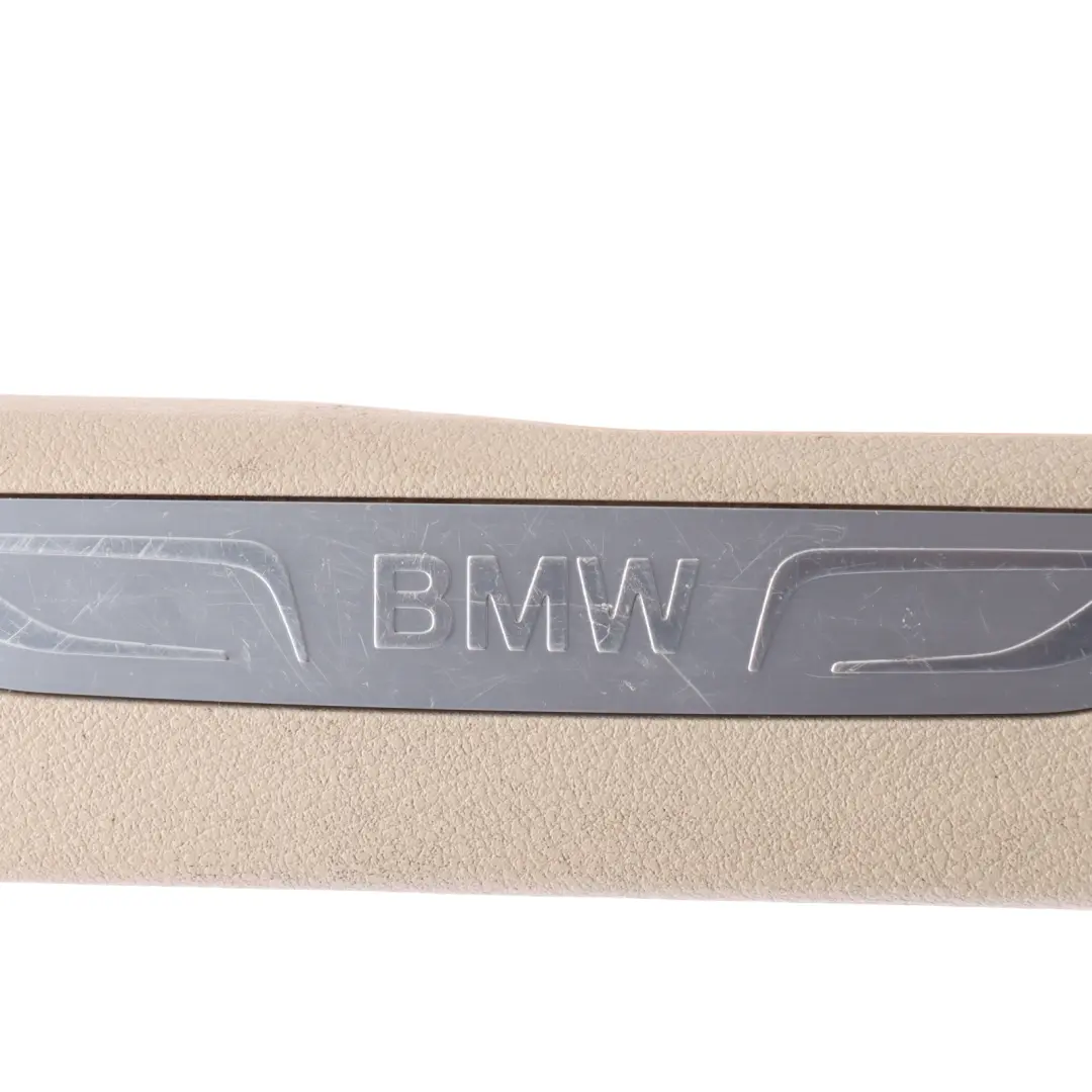 Door Entrance Cover Strip Trim Left N/S Begie 7284577 to BMW F15 Rear with Part number 7342567 BMW F15 Rear Door Entrance Cover Strip Trim Left N/S Begie 7284577 - SKU 7342567 - Part number 7342567