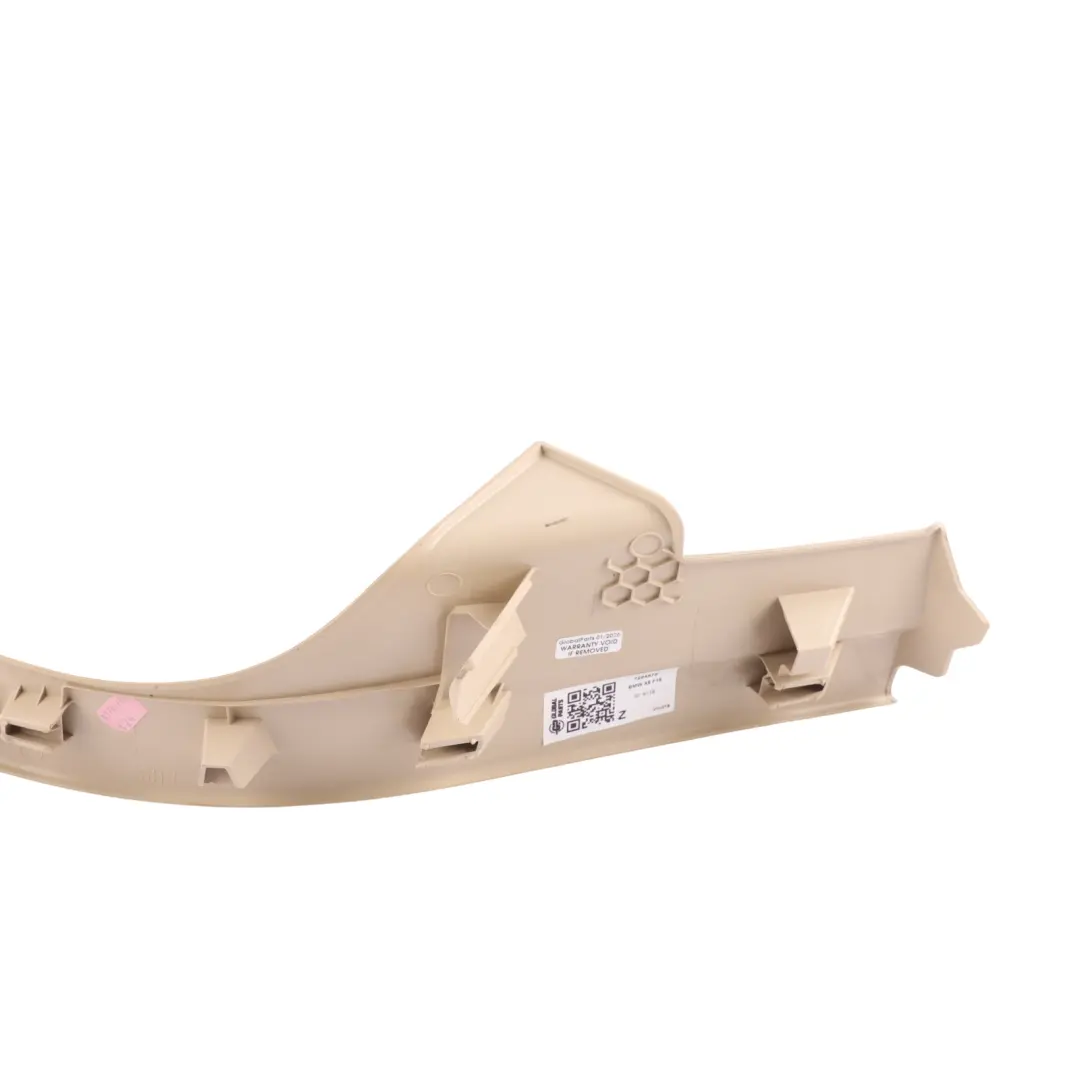 Door Entrance Cover Strip Trim Right O/S Begie 7284578 to BMW F15 Rear with Part number 7342568 BMW F15 Rear Door Entrance Cover Strip Trim Right O/S Begie 7284578 - SKU 7342568 - Part number 7342568