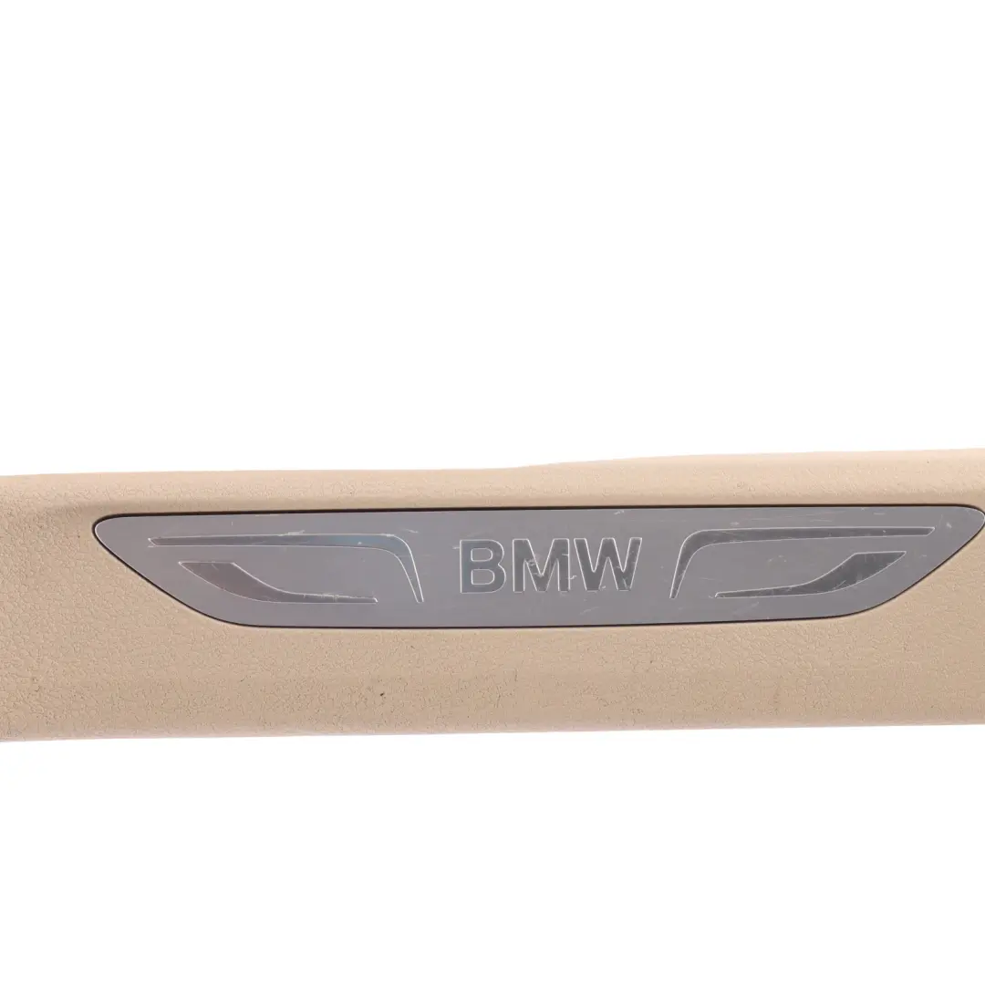 BMW F15 Rear Door Entrance Cover Strip Trim Right O/S Begie 7284578 - SKU 7342568 - Part number 7342568