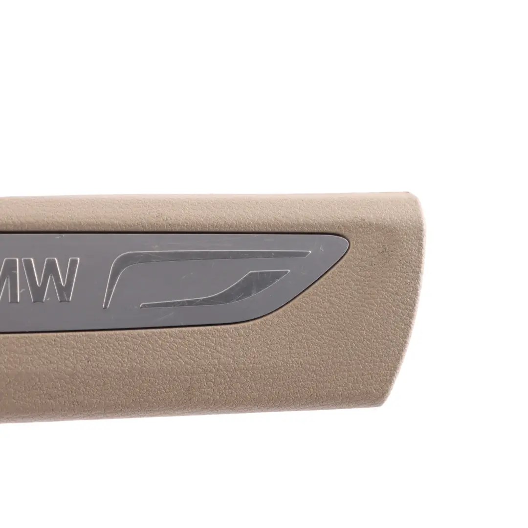 Door Entrance Cover Strip Trim Right O/S Begie 7284578 to BMW F15 Rear with Part number 7342568 BMW F15 Rear Door Entrance Cover Strip Trim Right O/S Begie 7284578 - SKU 7342568 - Part number 7342568