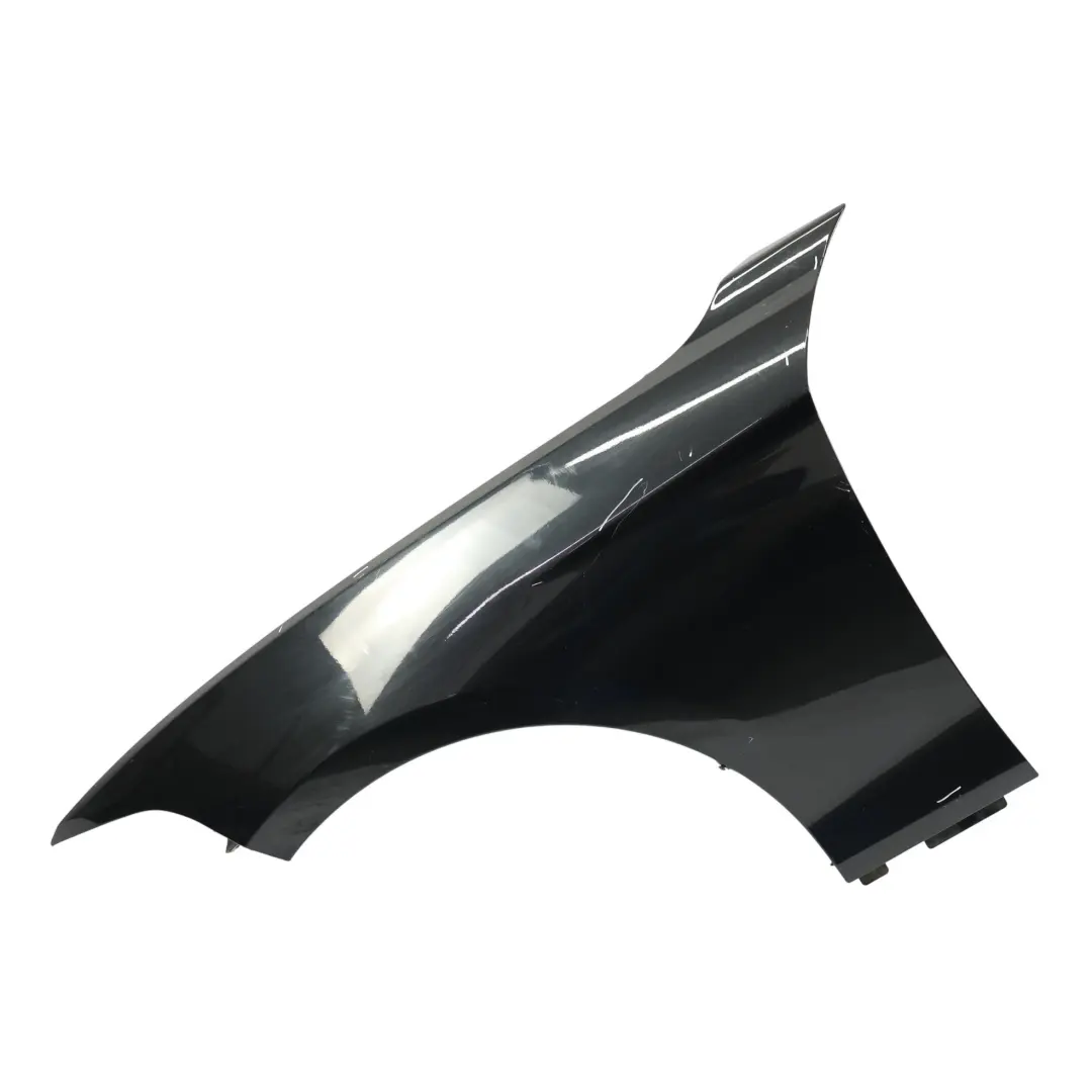 BMW F20 F22 Side Panel Wing Fender Front Left N/S Black Sapphire - 475 - SKU 7284645-BS - Part number 7284645