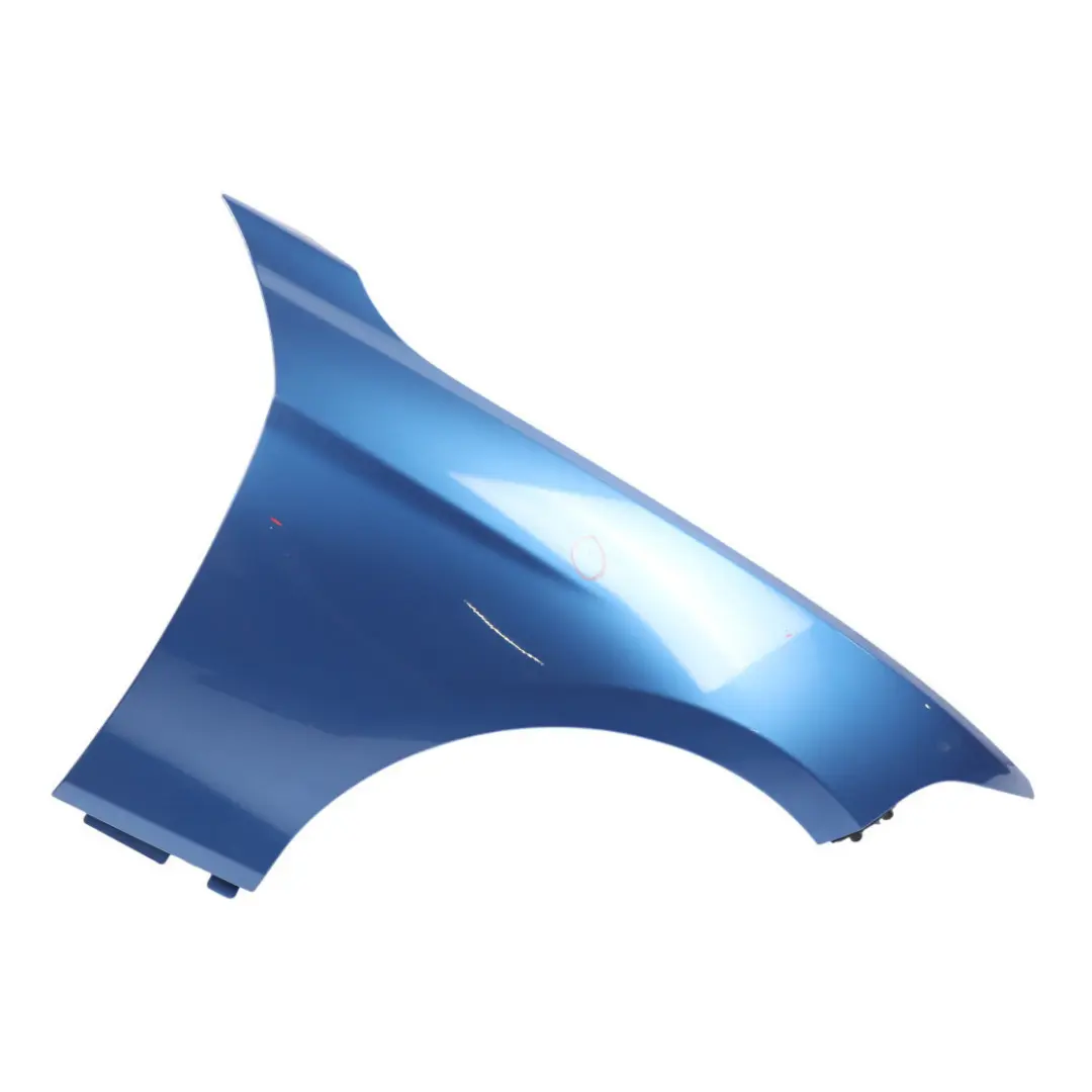 BMW F20 Side Panel Wing Fender F21 F22 Front Right O/S Estorilblau Blue - B45 - SKU 7284646-EB1 - Part number 7284646