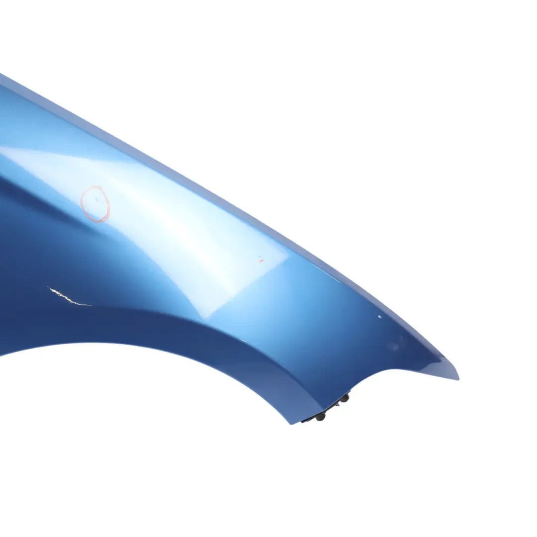 BMW F20 Side Panel Wing Fender F21 F22 Front Right O/S Estorilblau Blue - B45 - SKU 7284646-EB1 - Part number 7284646