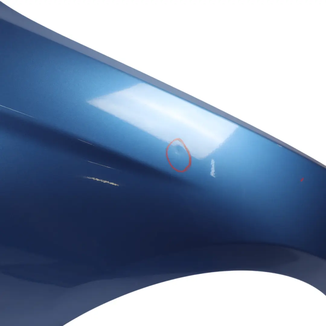 BMW F20 Side Panel Wing Fender F21 F22 Front Right O/S Estorilblau Blue - B45 - SKU 7284646-EB1 - Part number 7284646