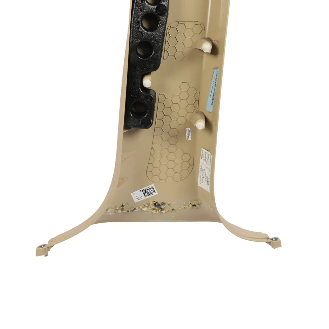 B-Pillar Column Cover Lower Trim Panel Left N/S Beige to BMW X5 F15 with Part number 7284693 BMW X5 F15 B-Pillar Column Cover Lower Trim Panel Left N/S Beige - SKU 7284693 - Part number 7284693