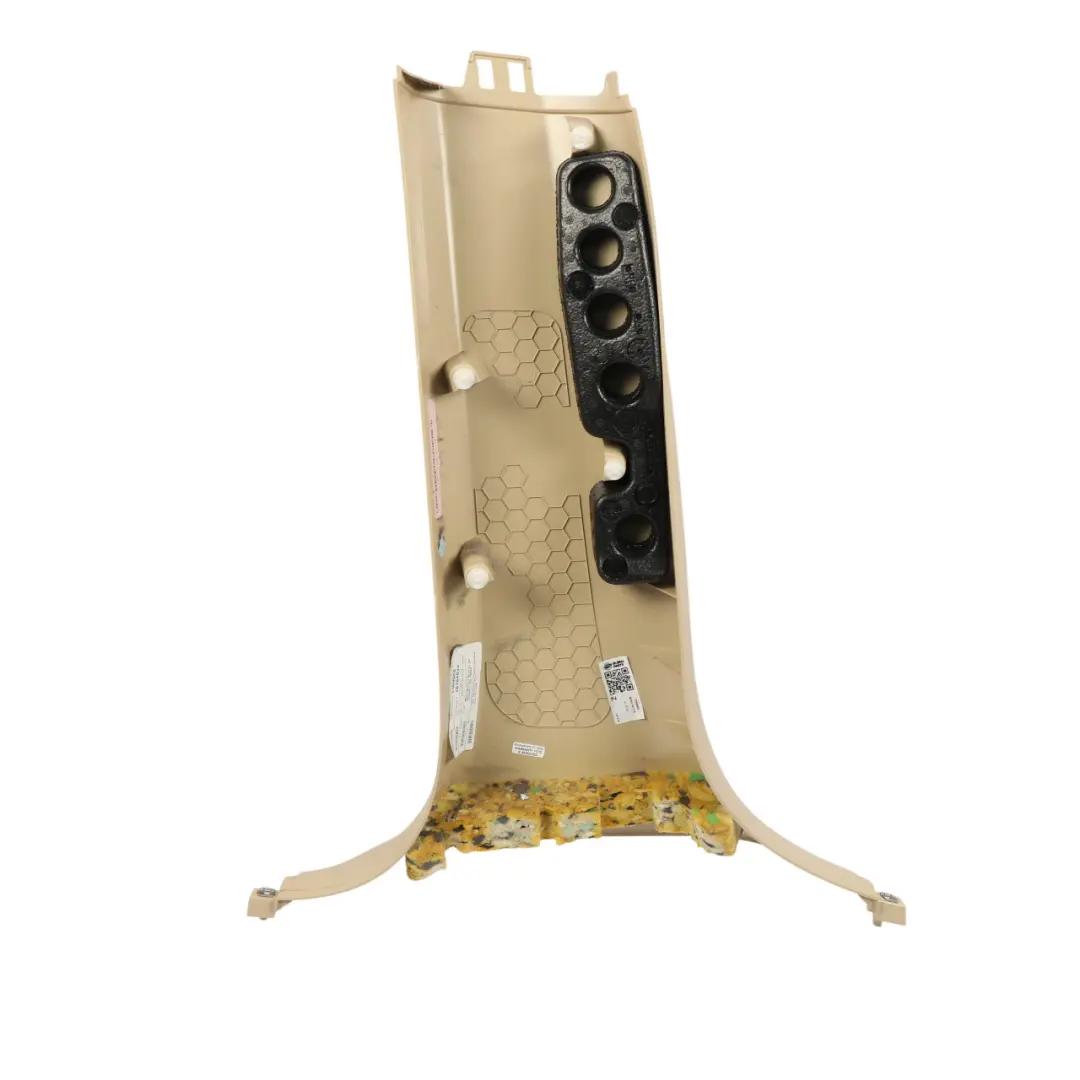 BMW X5 F15 B-Pillar Column Cover Lower Trim Panel Right O/S Beige - SKU 7284694 - Part number 7284694
