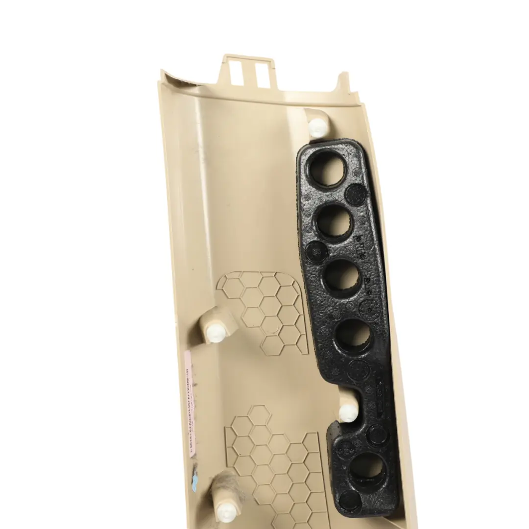 B-Pillar Column Cover Lower Trim Panel Right O/S Beige to BMW X5 F15 with Part number 7284694 BMW X5 F15 B-Pillar Column Cover Lower Trim Panel Right O/S Beige - SKU 7284694 - Part number 7284694