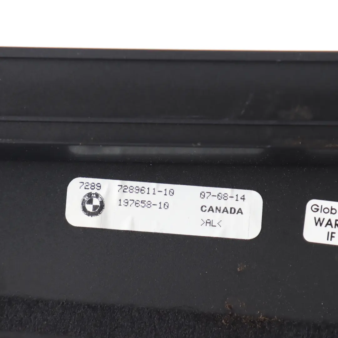 BMW X5 F15 Finisher Window Frame B-Pillar Cover Front Left Door N/S - SKU 7289611 - Part number 7289611