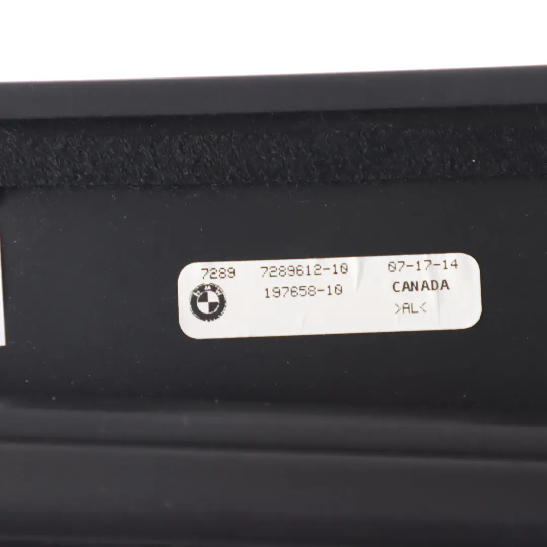 Finisher Panel B Pillar Door Cover Trim Front Right O/S to BMW X5 F15 with Part number 7289612 BMW X5 F15 Finisher Panel B Pillar Door Cover Trim Front Right O/S - SKU 7289612 - Part number 7289612