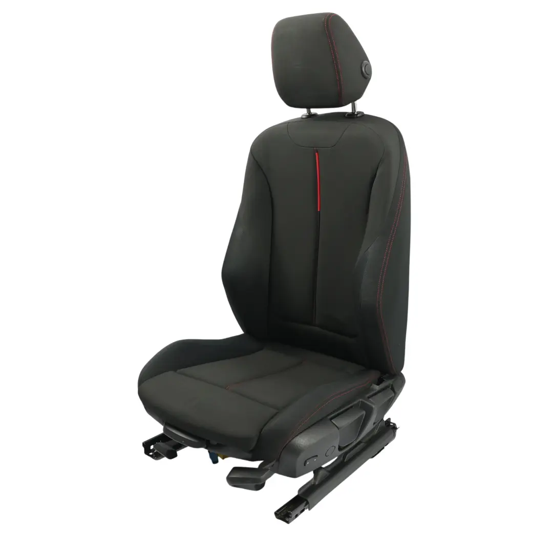 BMW F30 F31 Sedile Sportivo Anteriore Sinistro Riscaldato Pista Antracite Rosso - SKU 7295133-5 - Numero di parte 7295133