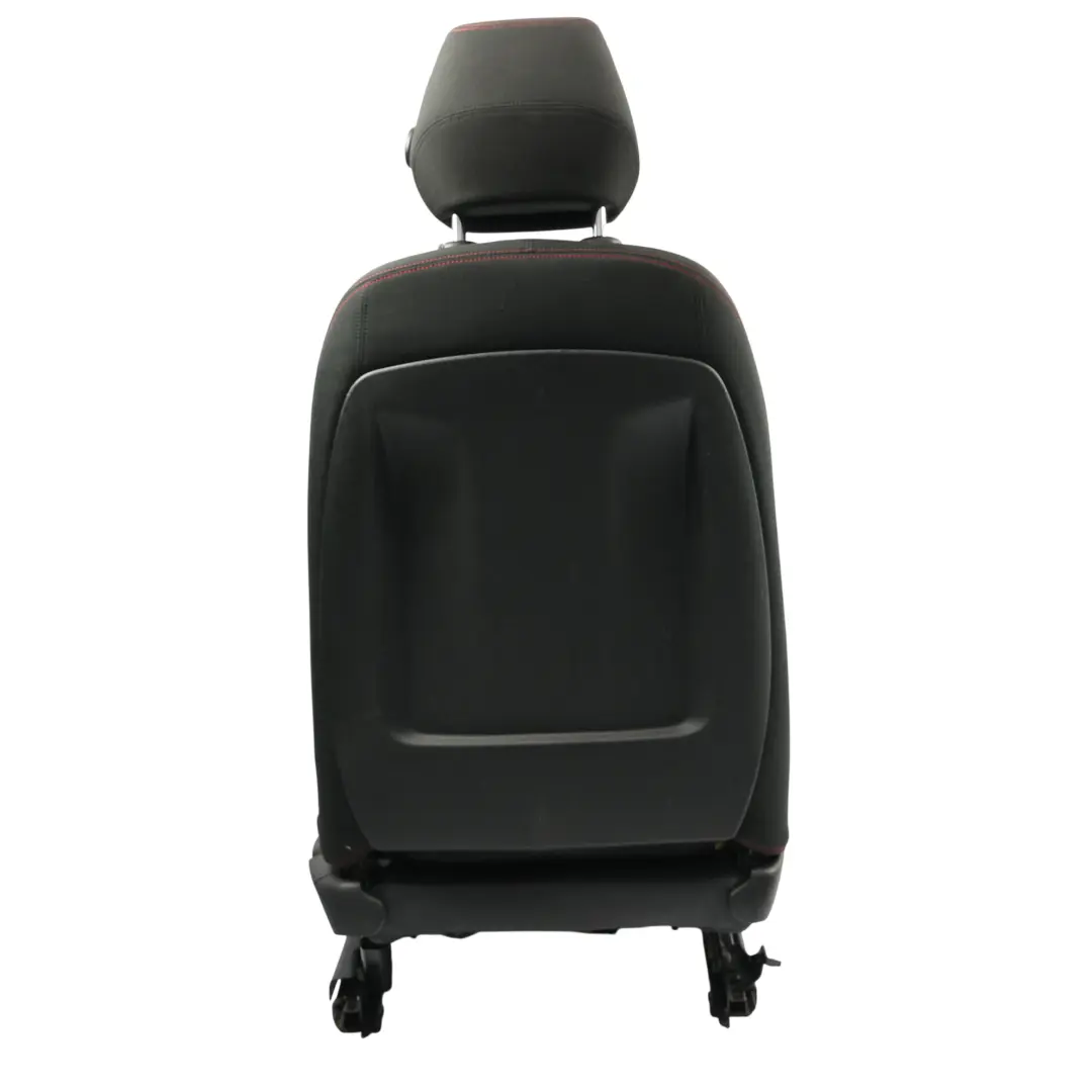 BMW F30 F31 Fotel Sport Lewy Przód Grzany Materiał Antracyt Czerwony Akcent - SKU 7295133-5 - Numer Części 7295133