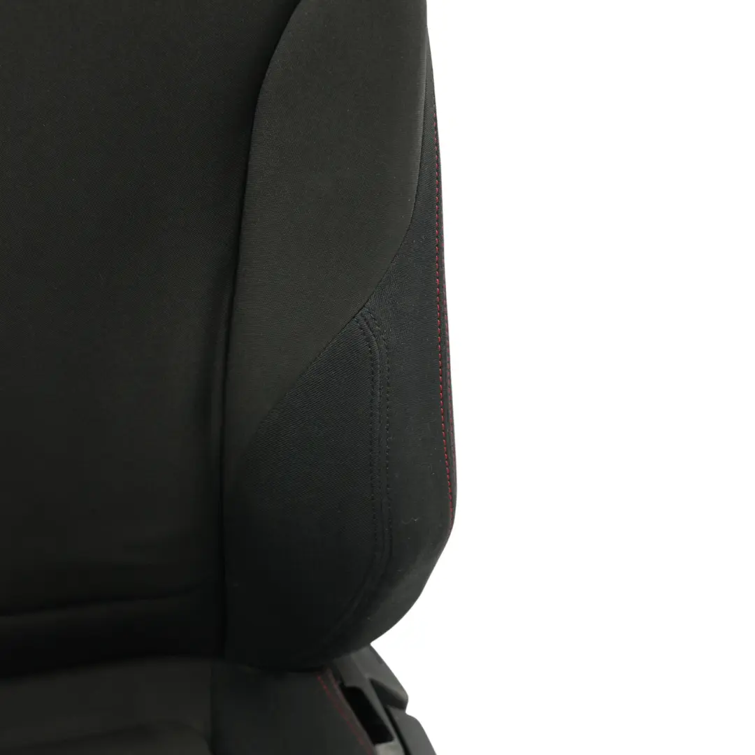 Fotel Sport Lewy Przód Grzany Materiał Antracyt Czerwony Akcent do BMW F30 F31 o numerze 7295133 BMW F30 F31 Fotel Sport Lewy Przód Grzany Materiał Antracyt Czerwony Akcent - SKU 7295133-5 - Numer Części 7295133