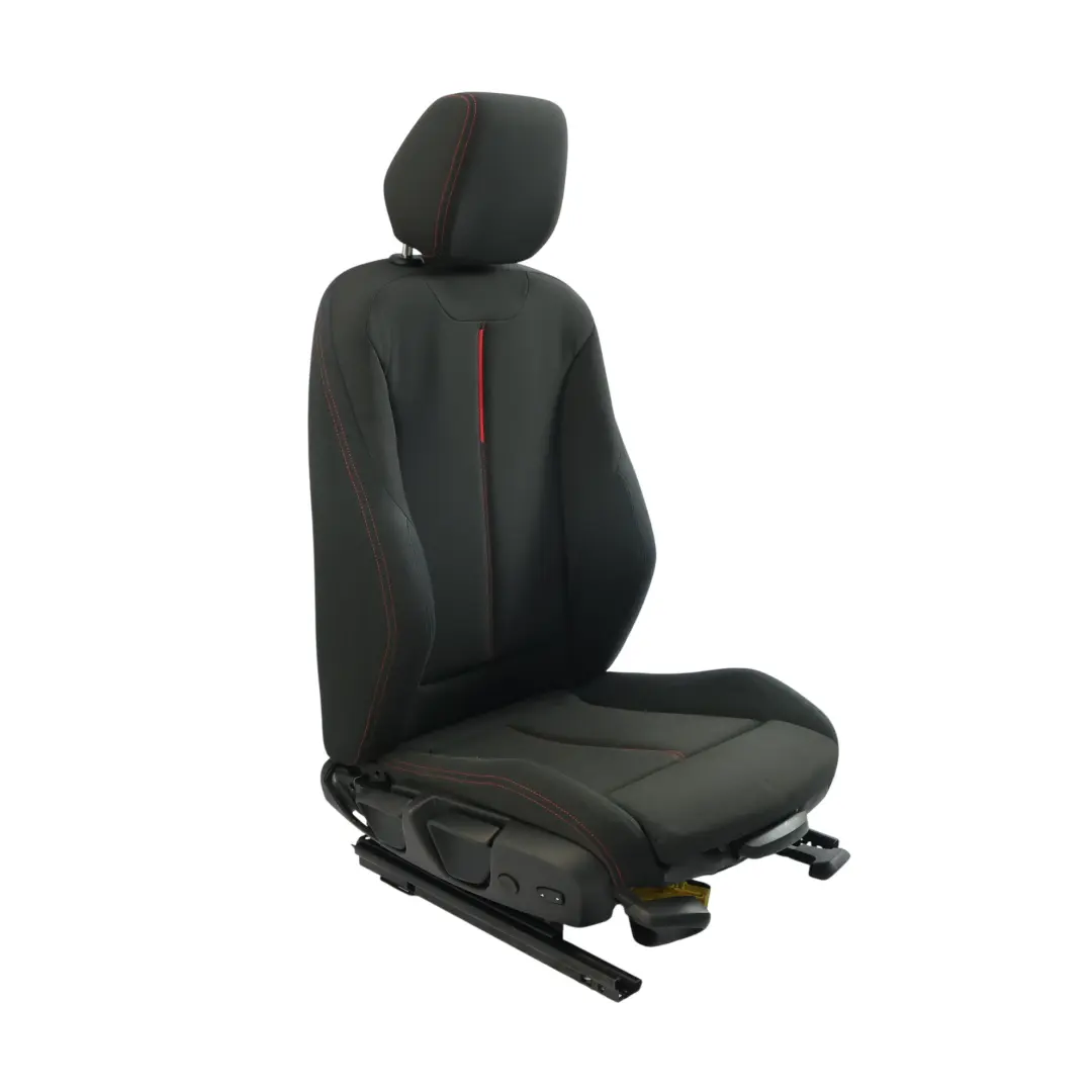 BMW F20 F30 F31 Przedni Fotel Sportowy Materiał Tor Antracyt Czerwony Prawy - SKU 7295134-5 - Numer Części 7295134
