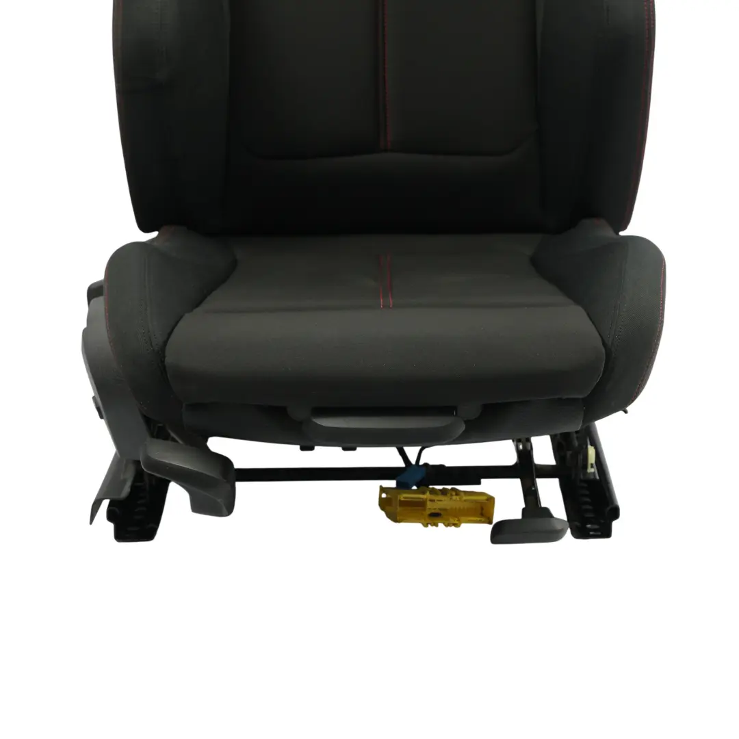 BMW F30 F31 Siège Sport Avant Droit Chauffant Revêtement Tissu Rouge Anthracite - SKU 7295134-6 - Numéro de pièce 7295134