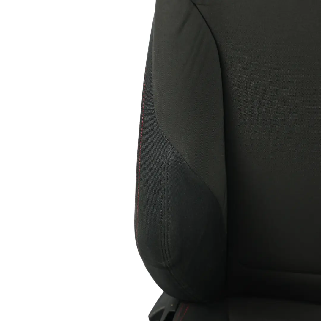 BMW F30 F31 Fotel Sport Prawy Przód Grzany Materiałowy Antracyt Czerwony - SKU 7295134-6 - Numer Części 7295134