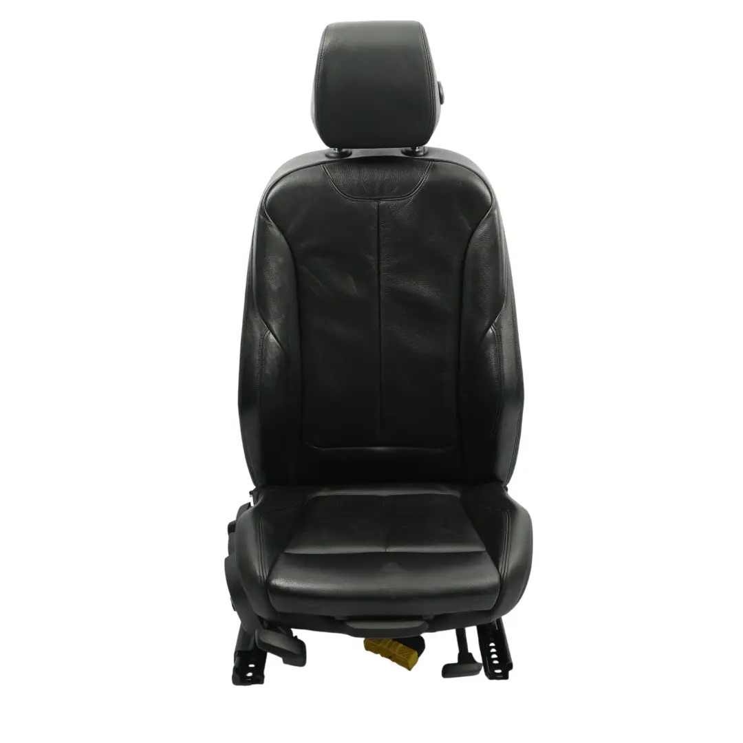BMW F30 F31 Asiento Deportivo Delantero Derecho Calefactado Cuero Dakota Negro - SKU 7295140-3 - Número de pieza 7295140
