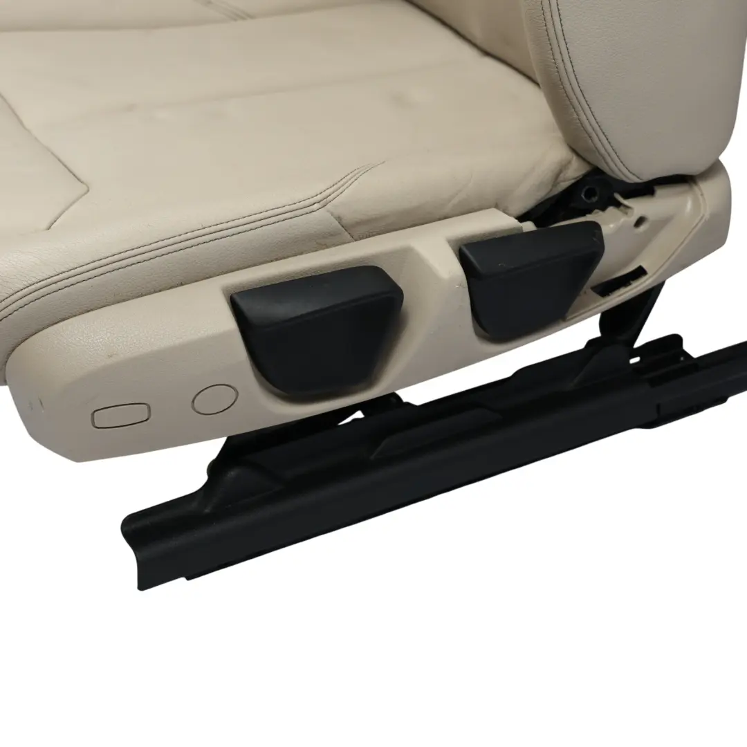 BMW F30 F31 F34 F36 Sedile Anteriore Riscaldato Interno Pelle Oyster Sinistra - SKU 7303715-2 - Numero di parte 7303715