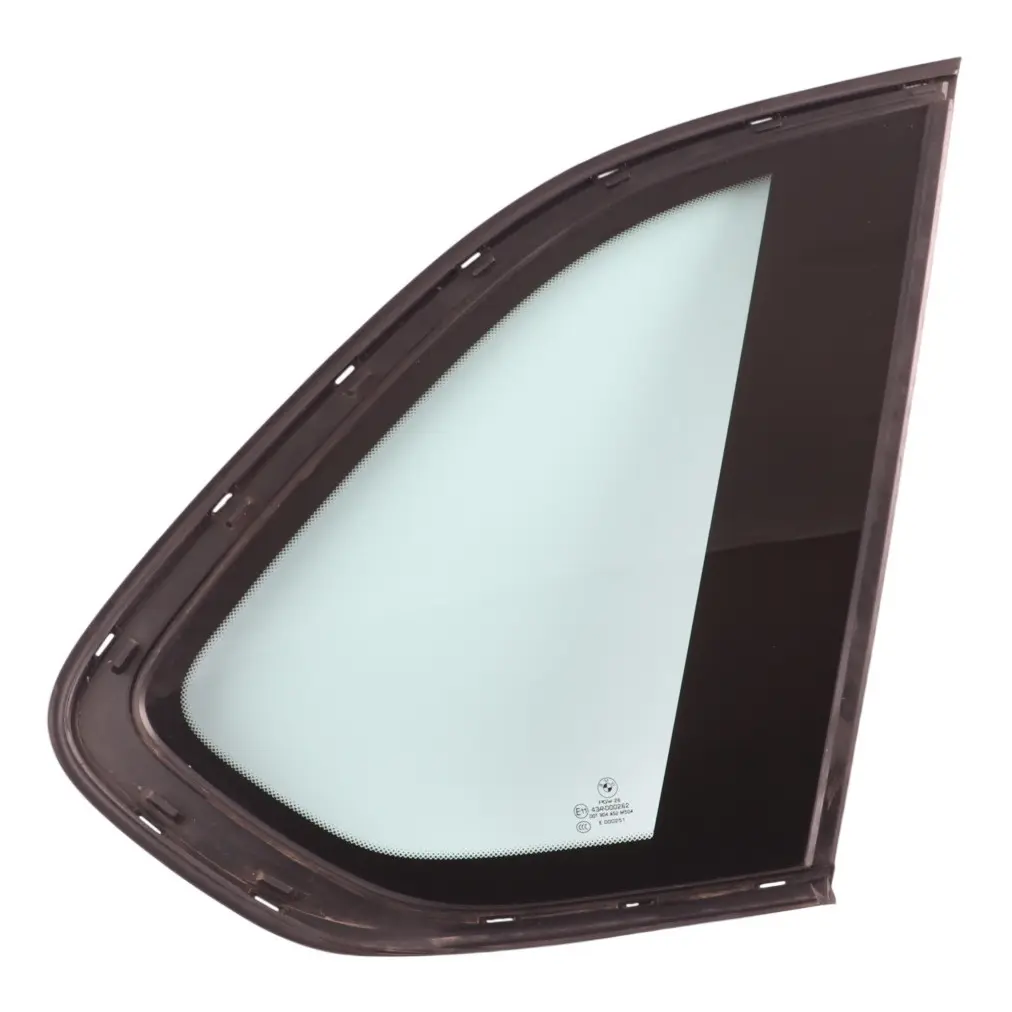 BMW F15 F85 Cristal Ventana Lateral Fijo Verde AS2 Trasero Derecho 7305770