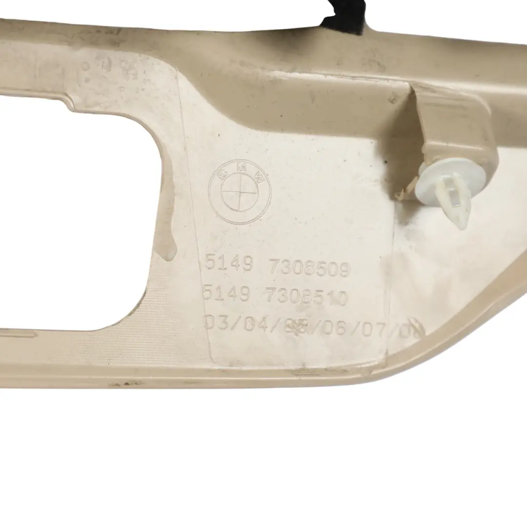 BMW X5 F15 Boot Trunk Lid Tailgate Interior Trim Panel Cover Fairing - SKU 7308509 - Part number 7308509