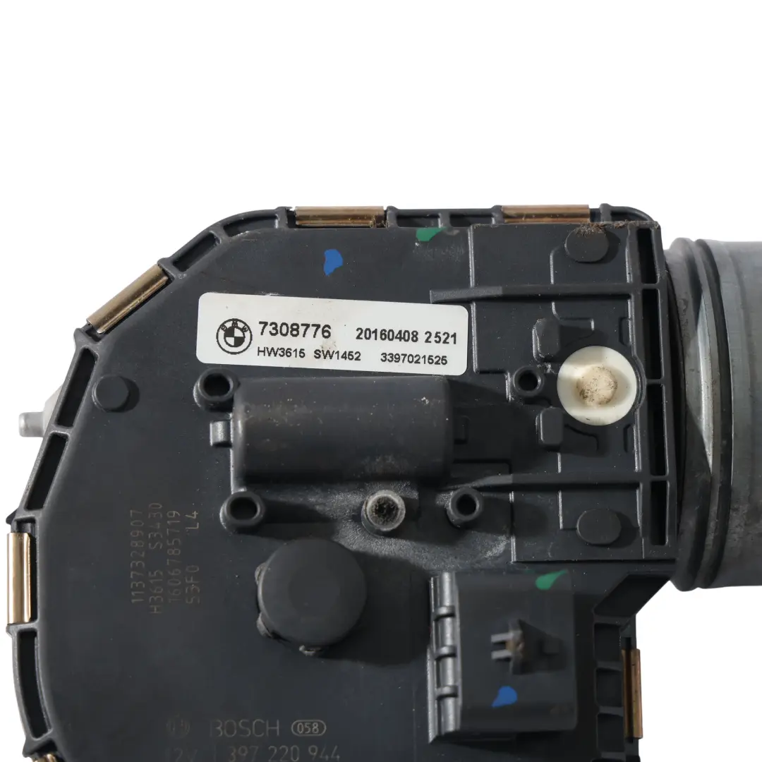 BMW F06 LCI Mécanisme De Moteur D'Essuie-Glace Avant - SKU 7308776 - Numéro de pièce 7308776