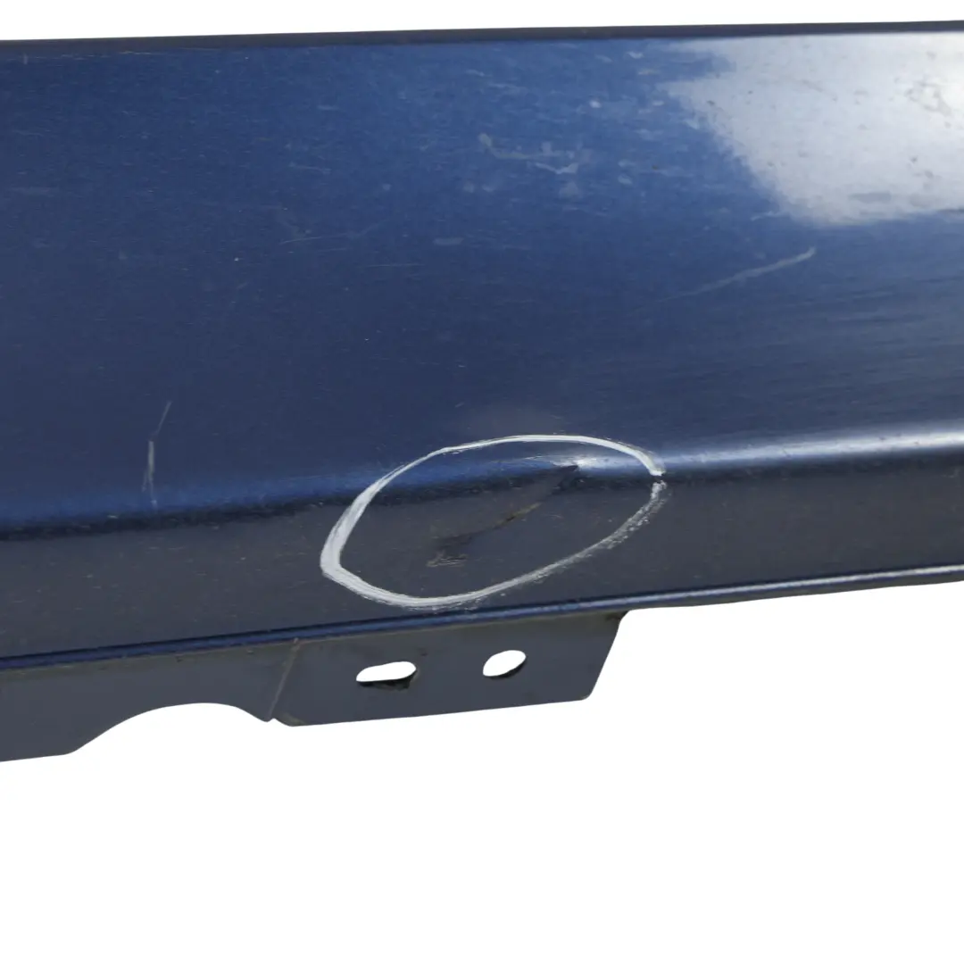 Side Skirt Sill Strip Right O/S Mediterranean Blue Metallic - C10 to BMW F30 F31 with Part number 7312752 BMW F30 F31 Side Skirt Sill Strip Right O/S Mediterranean Blue Metallic - C10 - SKU 7312752-MED - Part number 7312752