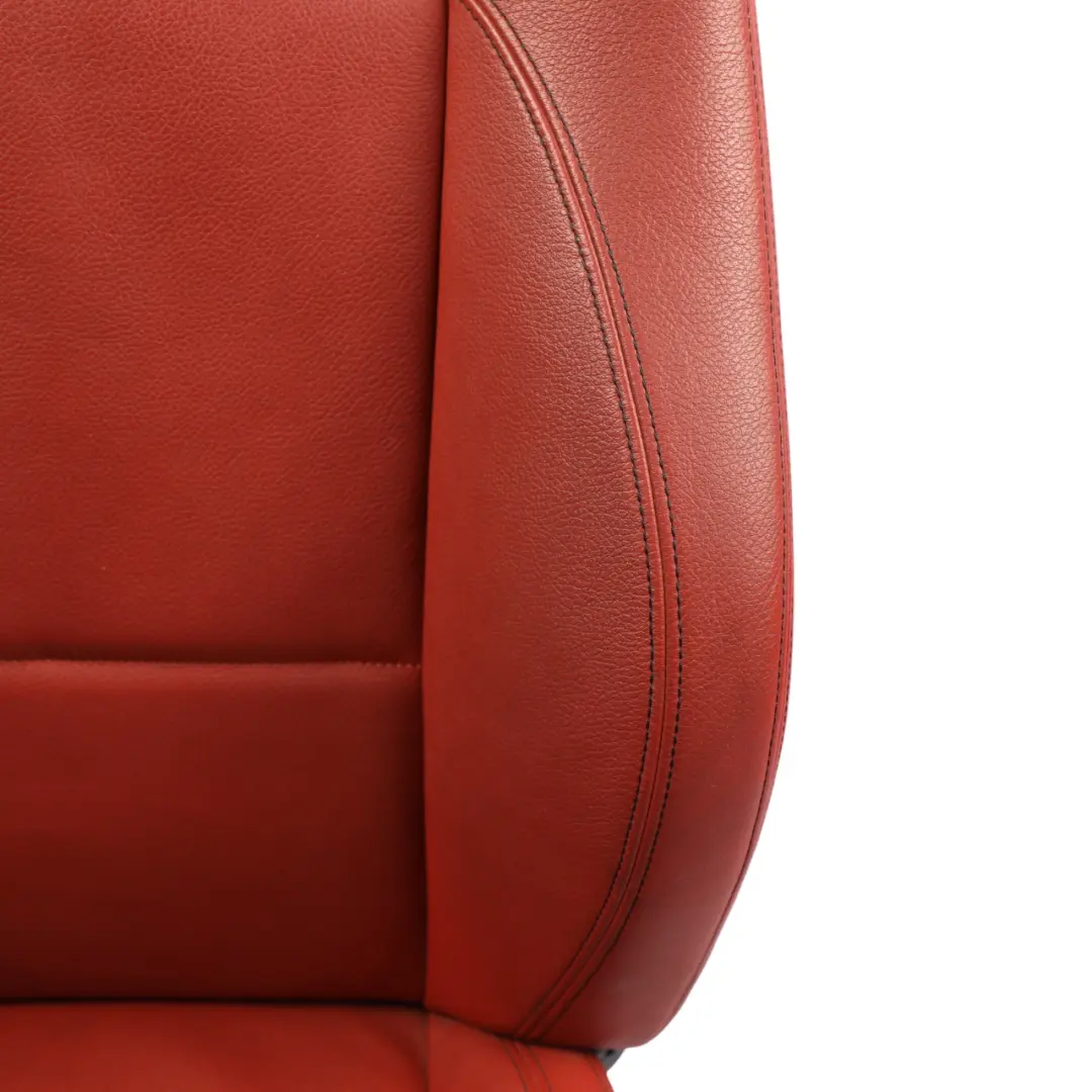 Front Right O/S Interior Leather Nevada Coral Red to BMW X1 E84 M Sport Seat with Part number 7324160 BMW X1 E84 M Sport Seat Front Right O/S Interior Leather Nevada Coral Red - SKU 7324160-1 - Part number 7324160