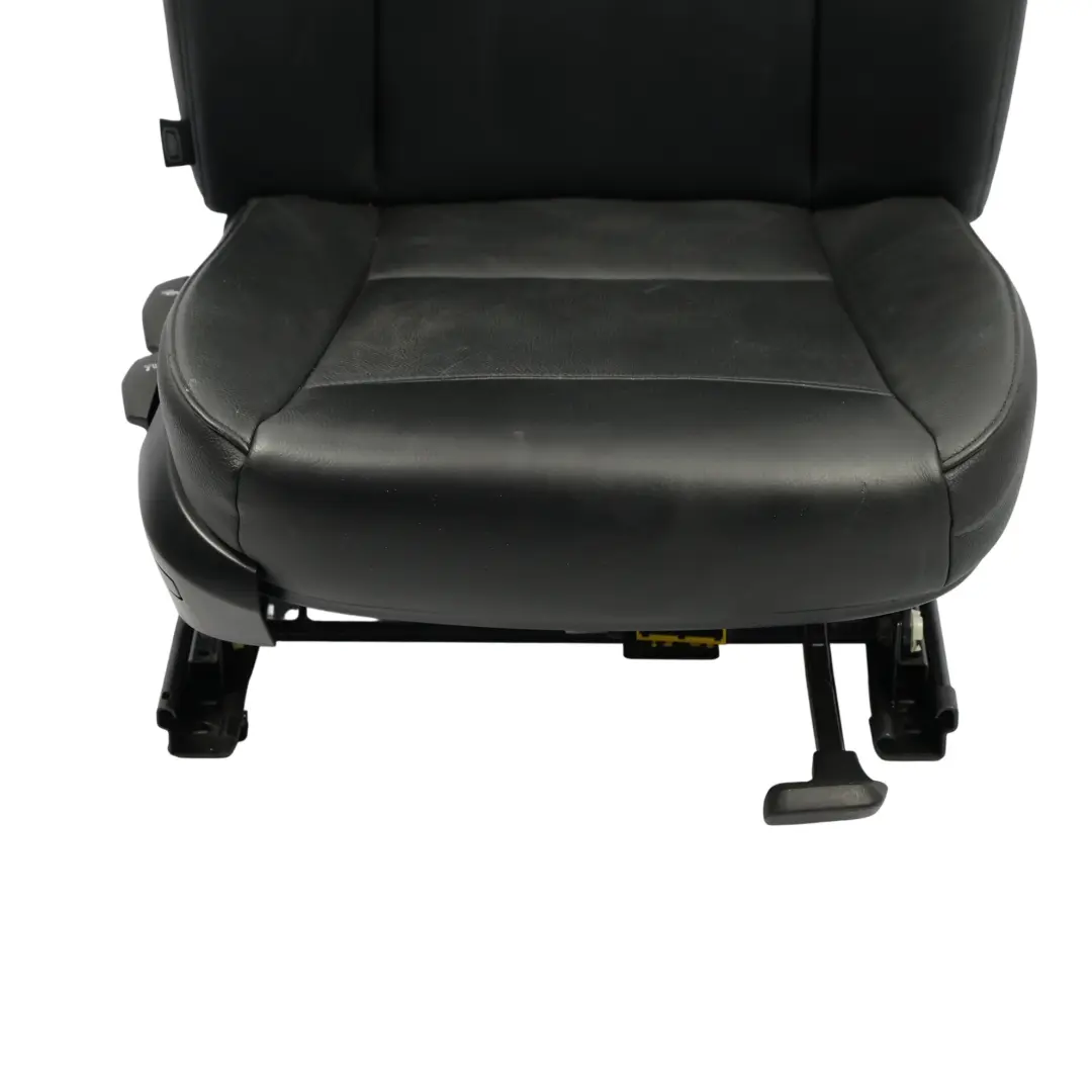 BMW X1 E84 Sitz Vorne Rechts Außen Beheizt Leder Nevada Schwarz Keder Grau Braun - SKU 7324174-2 - Teilenummer 7324174