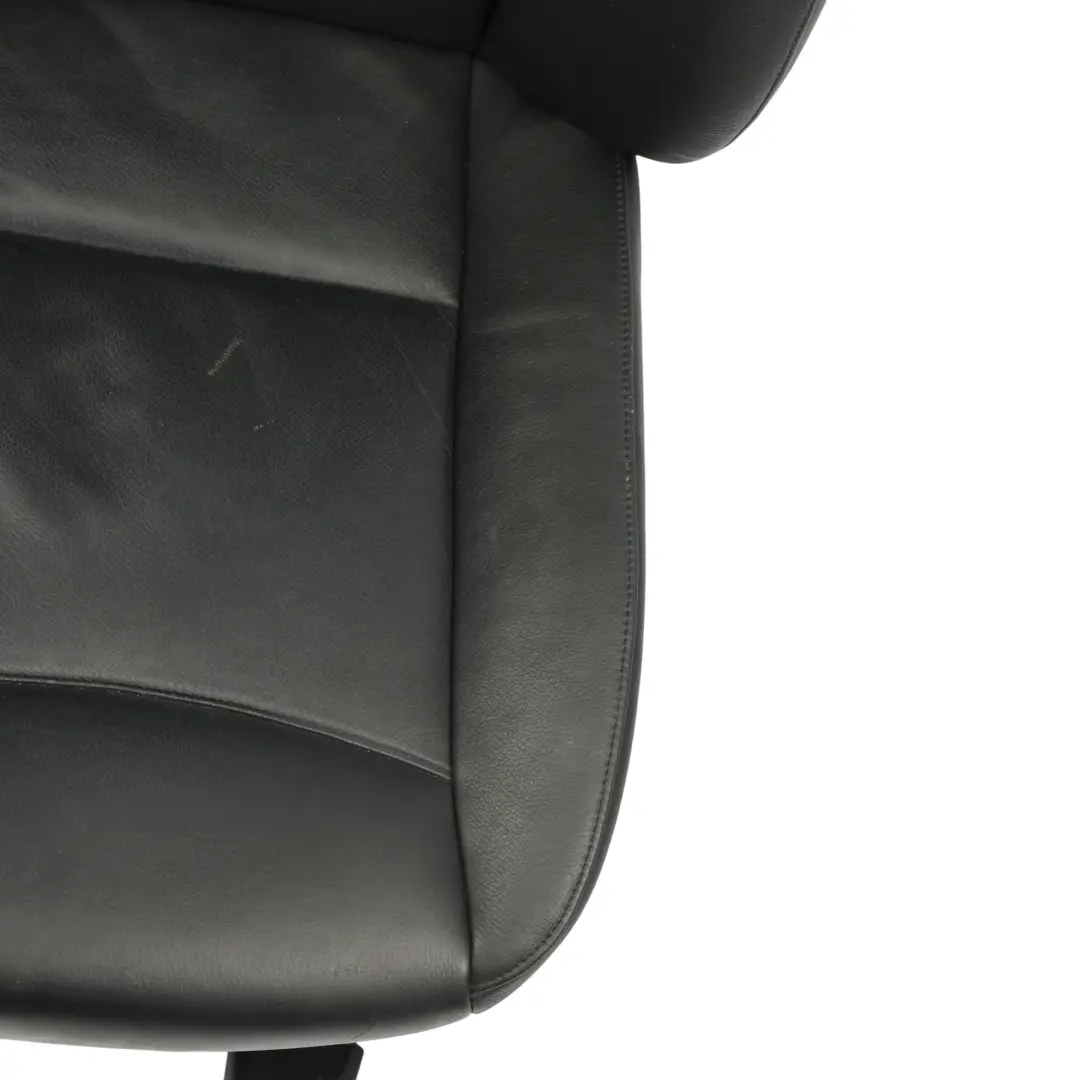 BMW X1 E84 Asiento Delantero Derecho Calefactable Cuero Nevada Negro Ribete Gris - SKU 7324174-2 - Número de pieza 7324174