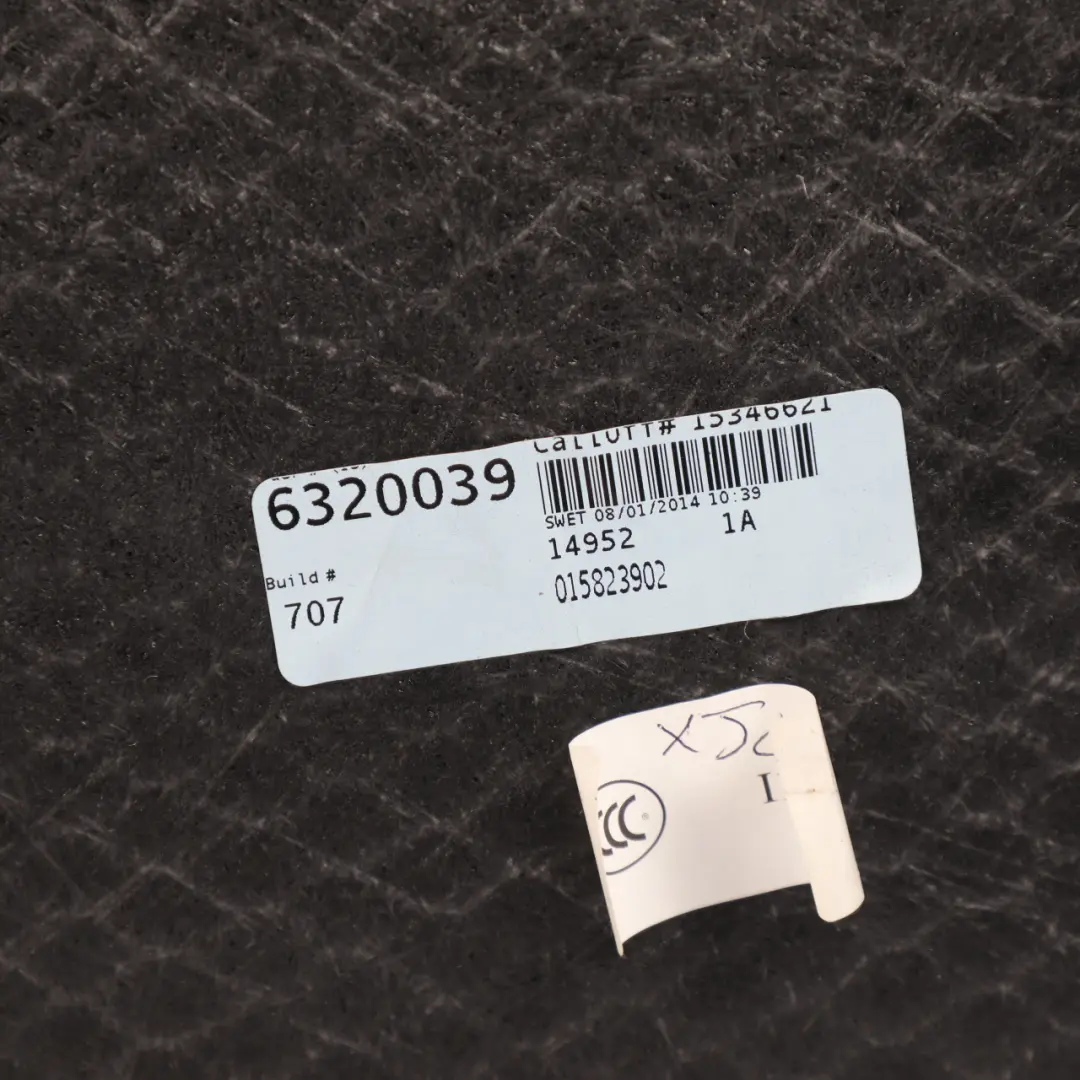 BMW X5 F15 Trunk Luggage Compartment Floor Boot Carpet - SKU 7326492 - Part number 7326492