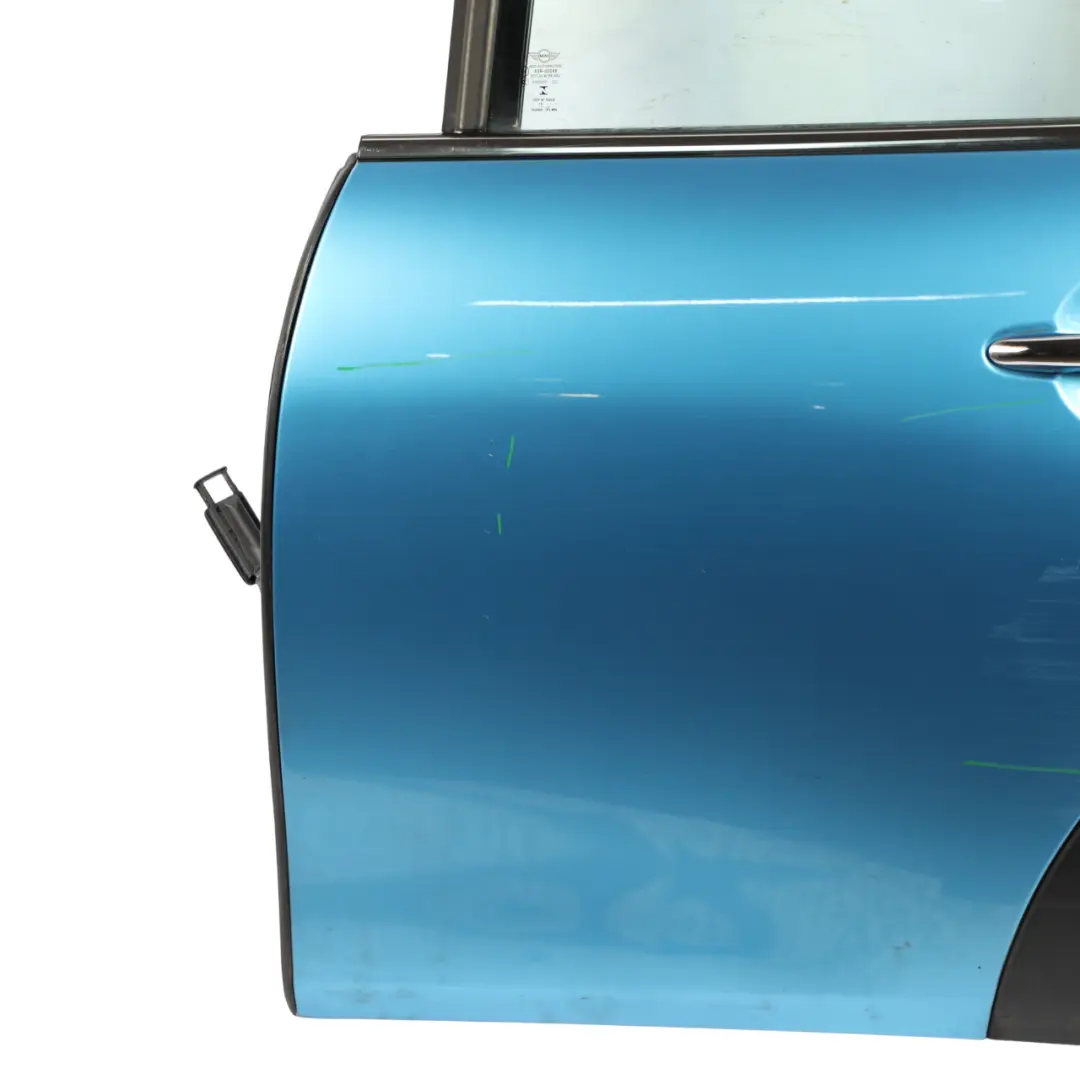 Mini F55 Door Rear Left N/S Electric Blue II Metallic - B86 - SKU 7327449-ELBII - Part number 7327449