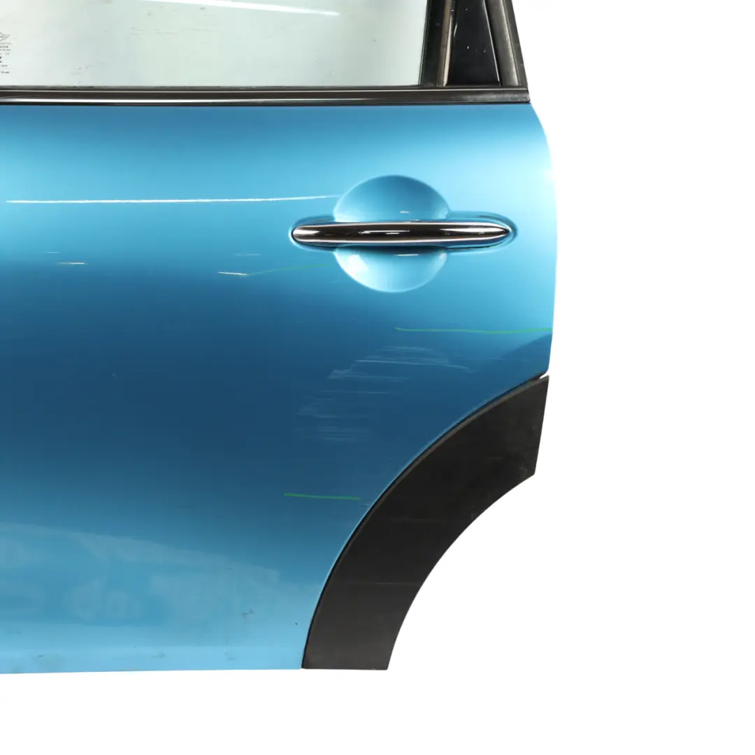 Door Rear Left N/S Electric Blue II Metallic - B86 to Mini F55 with Part number 7327449 Mini F55 Door Rear Left N/S Electric Blue II Metallic - B86 - SKU 7327449-ELBII - Part number 7327449